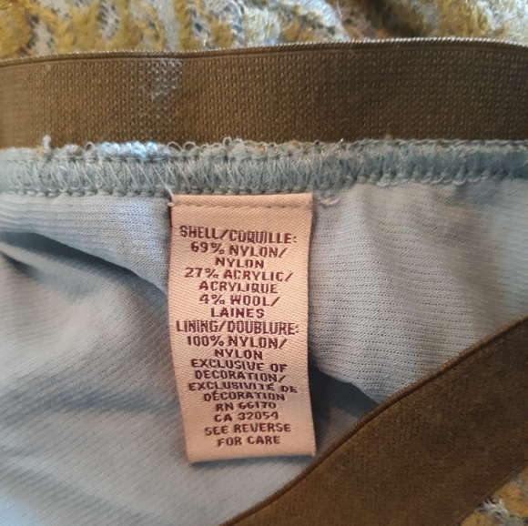 Free people acrylic wool lace maxi skirt sz SP *O - Picture 9 of 10